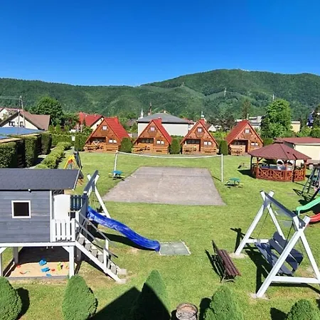 Osrodek Wypoczynkowy Beskid Деревянный коттедж